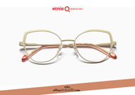 Acquista online su otticascauzillo.com il tuo nuovo occhiale da vista cat eye oversize Etnia Barcelona in metallo ALEKSANDRA col. WH