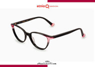 Acquista online su otticascauzillo.com il tuo nuovo occhiale da vista cat eye oversize Etnia Barcelona in acetato VIRGINIA col. BKPK