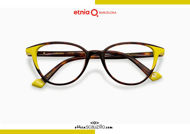 Acquista online su otticascauzillo.com il tuo nuovo occhiale da vista cat eye oversize Etnia Barcelona in acetato VIRGINIA col. HVYW