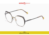 Acquista online su otticascauzillo.com il tuo nuovo occhiale da vista esagonale oversize Etnia Barcelona in metallo GEORGIANA col. BKGD