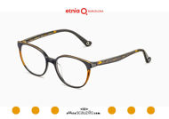 Acquista online su otticascauzillo.com il tuo nuovo occhiale da vista cat eye oversize Etnia Barcelona in acetato HANNAH BAY col. BKBR