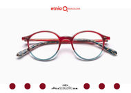 Acquista online su otticascauzillo.com il tuo nuovo occhiale da vista tondo Etnia Barcelona in acetato PEARL DISTRICT II col. RDBL