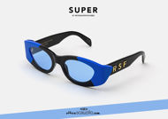 Acquista online su otticascauzillo.com il tuo nuovo occhiale da sole rettangolare stretto RETRO SUPER FUTURE ATENA coppia fissa