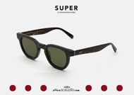 Acquista online su otticascauzillo.com il tuo nuovo occhiale da sole tondo RETRO SUPER FUTURE CERTO 3627