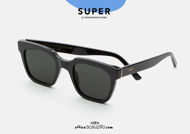 Acquista online su otticascauzillo.com il tuo nuovo occhiale da sole oversize RETRO SUPER FUTURE GIUSTO nero