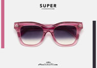 Acquista online su otticascauzillo.com il tuo nuovo occhiale da sole cat eye RETRO SUPER FUTURE VITA blush