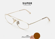 Acquista online su otticascauzillo.com il tuo nuovo occhiale da vista aviator in metallo RETRO SUPER FUTURE TEMA OPTICAL oro