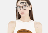 Acquista online su otticascauzillo.com il tuo nuovo occhiale da vista tondo in acetato RETRO SUPER FUTURE THE WARHOL OPTICAL nero