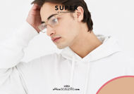 Acquista online su otticascauzillo.com il tuo nuovo occhiale da vista rettangolare in acetato RETRO SUPER FUTURE Numero 53 resin