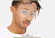 Acquista online su otticascauzillo.com il tuo nuovo occhiale da vista taviator RETRO SUPER FUTURE Numero 71 oro