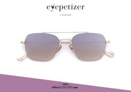 Acquista online su otticascauzillo.com il tuo nuovo occhiale da sole rettangolare in acciaio EYEPETIZER Etienne col.C.9-18F oro rosa matt