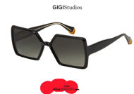 shop online new Oversized square sunglasses GIGI STUDIOS ARES 6631/1 black on otticascauzillo.com acquisto online nuovo  Occhiale da sole squadrato oversize GIGI STUDIOS ARES 6631/1 nero