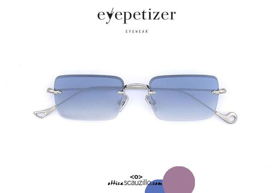 Acquista online su otticascauzillo.com il tuo nuovo occhiale da sole rettangolare EYEPETIZER Rendez-vous DEAN col. C.1-26F argento