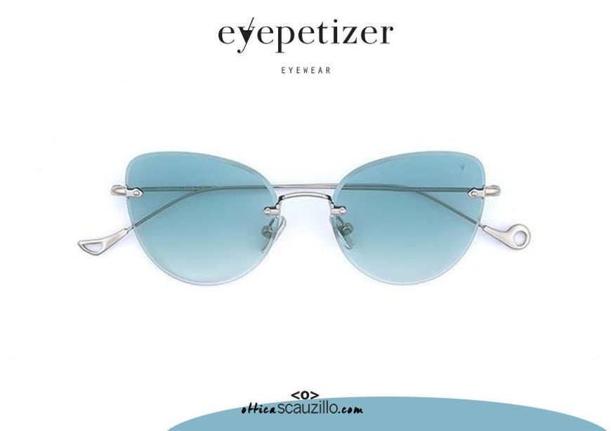 Acquista online su otticascauzillo.com il tuo nuovo occhiale da sole butterfly EYEPETIZER Rendez-vous LIZ col. C.1-21 argento