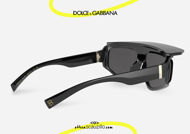 shop online new Dolce & Gabbana DG 6177 mask sunglasses col. 501 black otticascauzillo.com acquisto online nuovo Occhiale da sole a mascherina Dolce&Gabbana DG 6177 col. 501 nero