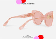 shop online new Pointed sunglasses Jennifer Lopez Dolce & Gabbana DG 4405 col. 3347 pink on otticascauzillo.com acquisto online nuovo  Occhiale da sole a punta Jennifer Lopez Dolce&Gabbana DG 4405 col. 3347 rosa