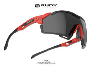 shop online new Rudy Project CUTLINE Red and Black racing glasses otticascauzillo.com acquisto online nuovo Occhiale da corsa Rudy Project CUTLINE Rosso e Nero