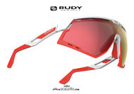 shop online new Rudy Project DEFENDER 523869 white and red racing glasses otticascauzillo.com acquisto online nuovo  Occhiale da corsa Rudy Project DEFENDER 523869 bianco e rosso