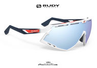 shop online new Rudy Project DEFENDER 526869 white racing glasses on otticascauzillo.com acquisto online nuovo Occhiale da corsa Rudy Project DEFENDER 526869 bianco