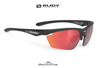 shop onlin new Rudy Project STRATOFLY 233806 black and red racing glasses otticascauzillo.com acquisto online nuovo  Occhiale da corsa Rudy Project STRATOFLY 233806 nero e rosso