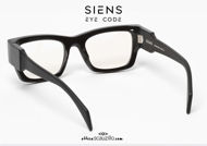 shop online new SIENS EYE CODE 084 black bold rectangular eyeglasses otticascauzillo.com acquisto online nuovo Occhiale da vista rettangolare bold SIENS EYE CODE 084 nero