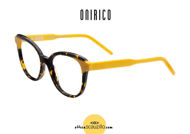 Acquista online su otticascauzillo.com il tuo nuovo occhiale da vista a farfalla in acetato ONIRICO ON105 col.699 tartarugato e giallo