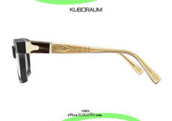 shop online new KUBORAUM Mask S3 BM black rectangular square glasses on otticascauzillo.com acquisto online nuovo  Occhiale squadrato rettangolare KUBORAUM Mask S3 BM nero