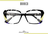 Acquista online su otticascauzillo.com il tuo nuovo occhiale da vista squadrato in acetato ONIRICO ON103 col.103 a tre colori.