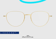 shop online new Round eyeglasses LINDBERG ThinTitanium 5512 col. GT gold on otticascauzillo.com acquisto online nuovo  Occhiale da vista rotondo LINDBERG ThinTitanium 5512 col. GT oro