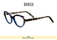  Acquista online su otticascauzillo.com il tuo nuovo occhiale da vista ovale in acetato ONIRICO ON99 col.237 a tre colori