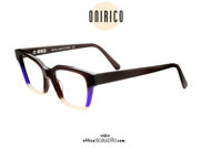 Acquista online su otticascauzillo.com il tuo nuovo occhiale da vista squadrato in acetato ONIRICO ON94 col.239 nero, blu e rosa