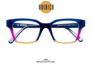 Acquista online su otticascauzillo.com il tuo nuovo occhiale da vista squadrato in acetato ONIRICO ON94 col.254 blu, arancio e fuxia