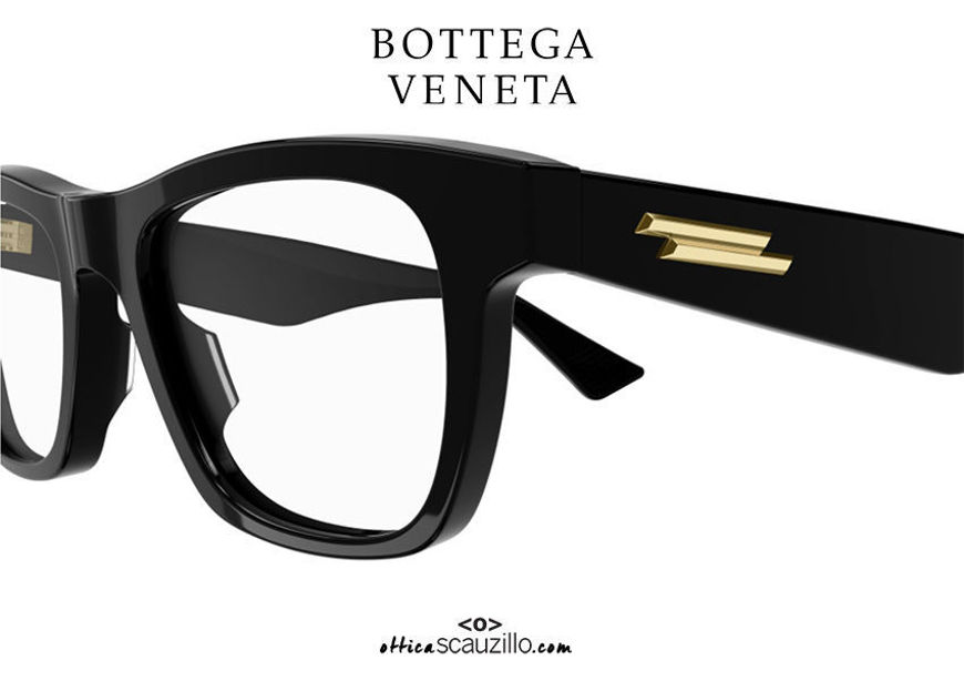 shop online new Wayfarer eyeglasses Bottega Veneta BV 1120 col.001 black on otticascauzillo.com acquisto online nuovo  Occhiale da vista wayfarer Bottega Veneta BV 1120 col.001 nero