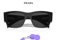 shop online new Oversized square sunglasses PRADA SPR 10ZS col. black on otticascauzillo.com acquisto online nuovo Occhiale da sole squadrato oversize PRADA SPR 10ZS col. nero