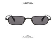 shop online new KUBORAUM Mask Z18 black rectangular narrow metal sunglasses on otticascauzillo.com acquisto online nuovo  Occhiale da sole in metallo nero rettangolare stretto KUBORAUM Mask Z18 nero