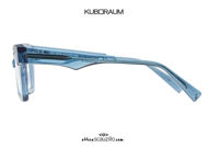 shop online new KUBORAUM Mask K31 PGR transparent blue square eyeglasses on otticascauzillo.com acquisto online nuovo Occhiale da vista quadrato KUBORAUM Mask K31 PGR blu trasparente