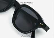 shop online new Projekt Produkt RS3 vintage square sunglasses col. black on otticascauzillo.com acquisto online nuovo Occhiale da sole quadrato vintage Projekt Produkt RS3 col. nero