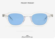 shop online new Projekt Produkt RS3 vintage square sunglasses col. transparent on otticasscauzillo.com acquisto online nuovo Occhiale da sole quadrato vintage Projekt Produkt RS3 col. trasparente