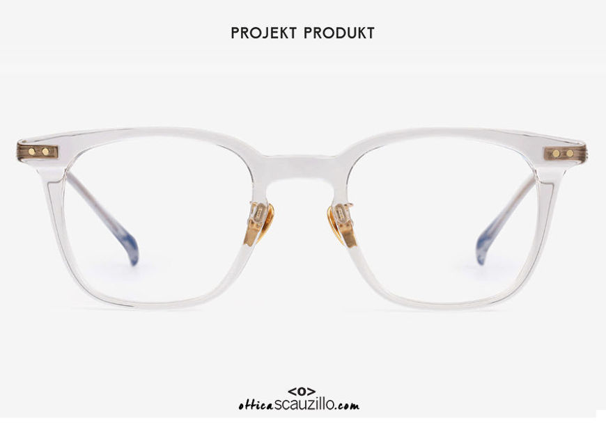 shop online new Vintage eyeglasses Projekt Produkt FS15 col. transparent gray on otticascauzillo.com acquisto online nuovo Occhiale da vista vintage Projekt Produkt FS15 col. grigio trasparente