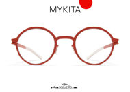 shop online new New round eyeglasses MYKITA GETZ col. red on otticascauzillo.com acquisto online Nuovo occhiale da vista rotondo MYKITA GETZ col. rosso 