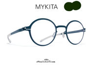 shop online new New round eyeglasses MYKITA GETZ col. lagoon green on otticascauzillo.com acquisto online nuovo occhiale da vista rotondo MYKITA GETZ col. verde laguna