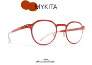 shop online new Round pantos eyeglasses MYKITA ARMSTRONG col. orange on otticascauzillo.com acquisto online nuovo Occhiale da vista tondo pantos MYKITA ARMSTRONG col. arancio