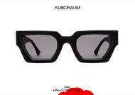 shop online new Squared sunglasses KUBORAUM Mask F3 BM satin black on otticascauzillo.com acquisto online nuovo Occhiale da sole squadrato KUBORAUM Mask F3 BM nero satinato