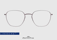 shop online new Trapeze eyeglasses LINDBERG ThinTitanium 5534 col. U12 copper on otticascauzillo.com acquisto online nuovo Occhiale da vista trapezio LINDBERG ThinTitanium 5534 col. U12 rame
