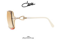 shop online new Vintage CAZAL 859 multicolor oversized mask sunglasses col. crystal on otticascauzillo.com acquisto online nuovo Occhiale da sole a mascherina oversize multicolor CAZAL 859 col. cristallo
