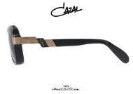 shop online new CAZAL 669 oversized double bridge square sunglasses col. black on otticascauzillo.com acquisto online nuovo Occhiale da sole quadrato doppio ponte oversize CAZAL 669 col. nero