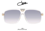 shop online new Oversized square sunglasses CAZAL 6032/3 col. crystal on otticascauzillo.com acquisto online nuovo Occhiale da sole squadrato oversize CAZAL 6032/3 col. cristallo