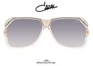 shop online new Vintage aviator sunglasses CAZAL 186 col. transparent on otticascauzillo.com acquisto online nuovo Occhiale da sole vintage aviator CAZAL 186/3 col. trasparente