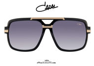 shop online new CAZAL 8042 oversized aviator sunglasses col. black on otticascauzillo.com acquisto online nuovo Occhiale da sole aviator oversize CAZAL 8042 col. nero