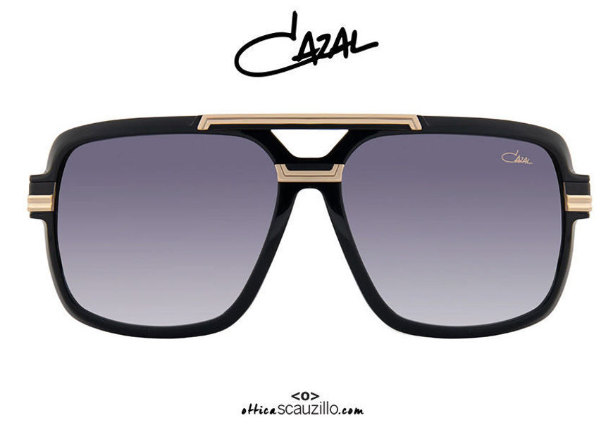 shop online new CAZAL 8042 oversized aviator sunglasses col. black on otticascauzillo.com acquisto online nuovo Occhiale da sole aviator oversize CAZAL 8042 col. nero